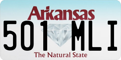 AR license plate 501MLI
