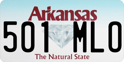 AR license plate 501MLO