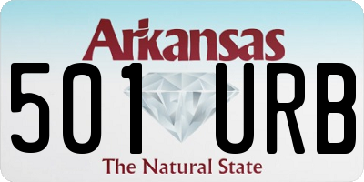 AR license plate 501URB