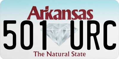 AR license plate 501URC