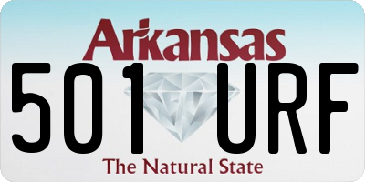 AR license plate 501URF