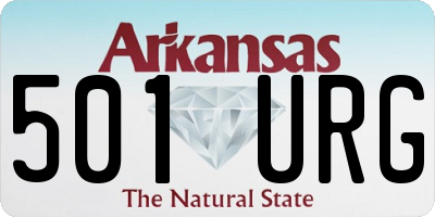 AR license plate 501URG