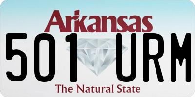 AR license plate 501URM