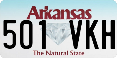 AR license plate 501VKH