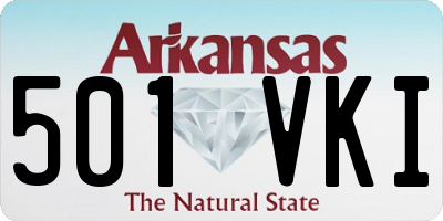 AR license plate 501VKI