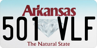 AR license plate 501VLF