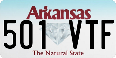 AR license plate 501VTF