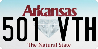 AR license plate 501VTH