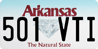 AR license plate 501VTI