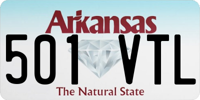 AR license plate 501VTL