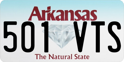 AR license plate 501VTS