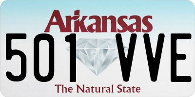 AR license plate 501VVE