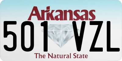 AR license plate 501VZL