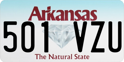 AR license plate 501VZU