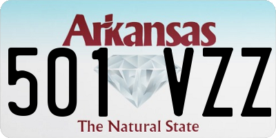 AR license plate 501VZZ