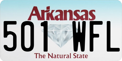 AR license plate 501WFL