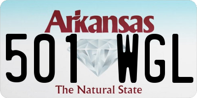 AR license plate 501WGL
