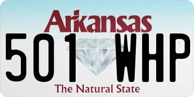 AR license plate 501WHP