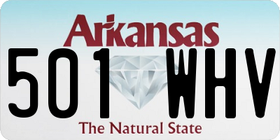 AR license plate 501WHV