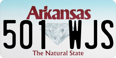 AR license plate 501WJS