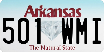 AR license plate 501WMI