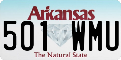 AR license plate 501WMU