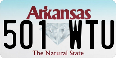 AR license plate 501WTU