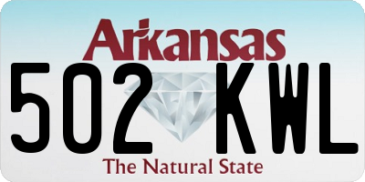 AR license plate 502KWL