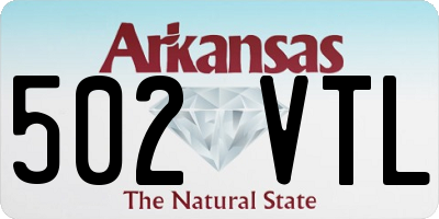 AR license plate 502VTL