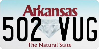 AR license plate 502VUG