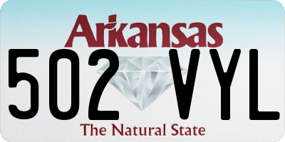 AR license plate 502VYL