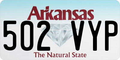 AR license plate 502VYP