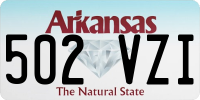 AR license plate 502VZI