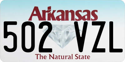 AR license plate 502VZL