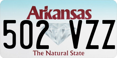 AR license plate 502VZZ