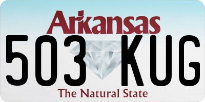 AR license plate 503KUG