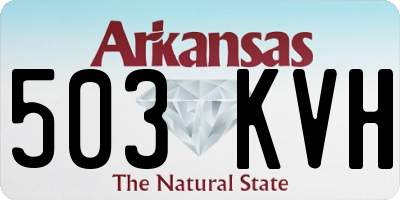 AR license plate 503KVH