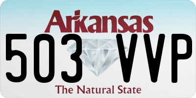 AR license plate 503VVP