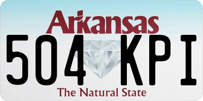 AR license plate 504KPI