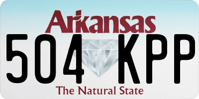 AR license plate 504KPP