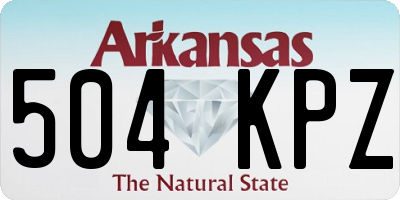 AR license plate 504KPZ