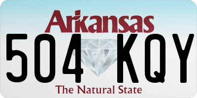 AR license plate 504KQY