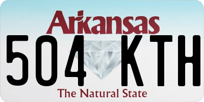 AR license plate 504KTH