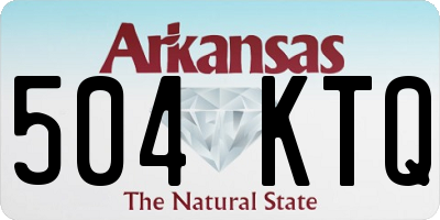AR license plate 504KTQ