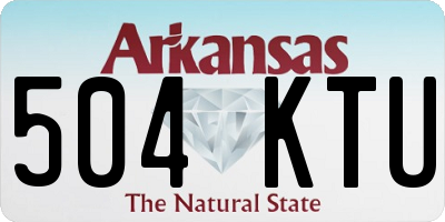AR license plate 504KTU
