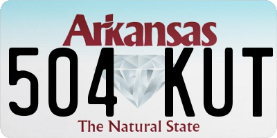 AR license plate 504KUT