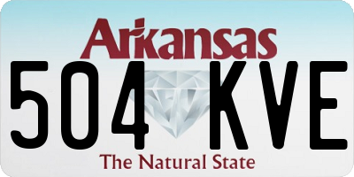 AR license plate 504KVE