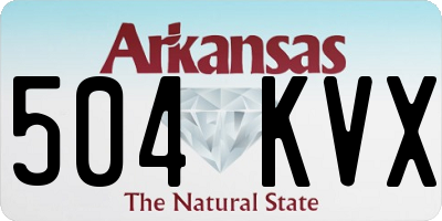AR license plate 504KVX