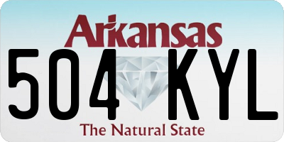 AR license plate 504KYL
