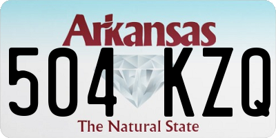 AR license plate 504KZQ